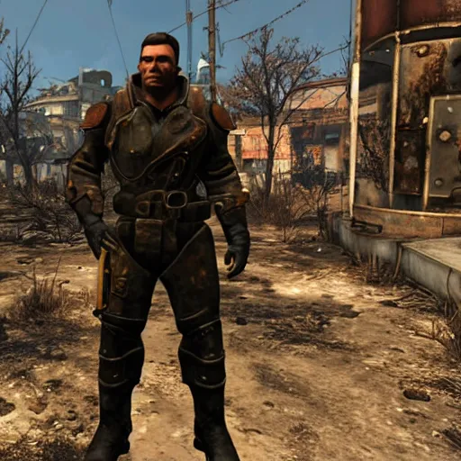 Image similar to rodd howard in fallout 4