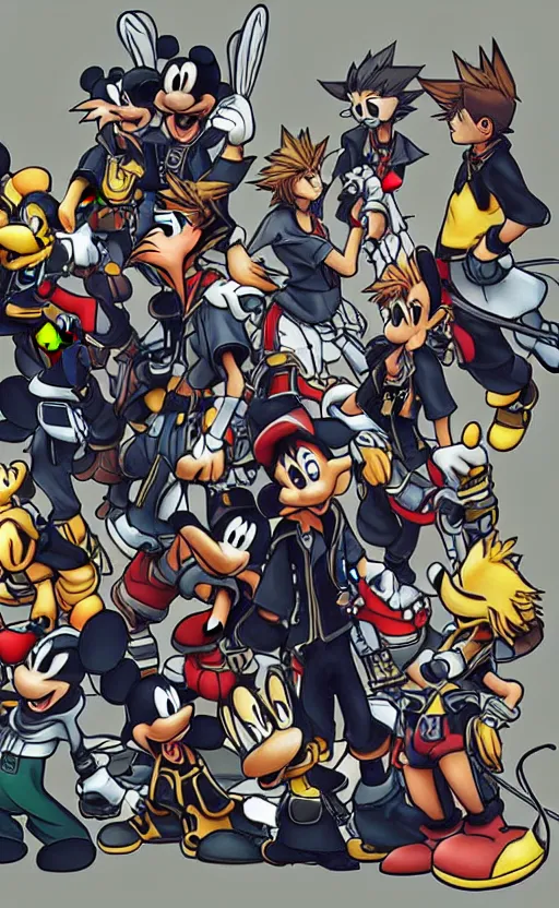 All Kingdom Hearts characters