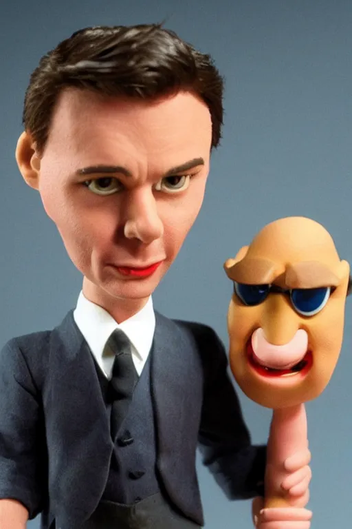 Image similar to Tom Cruise as a claymation character