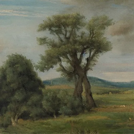 Image similar to a painting in the style of ferdinand leeke