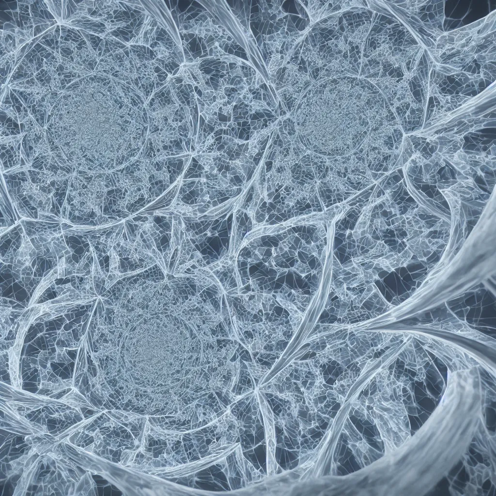 Image similar to impossible 3 d fractal, octane render