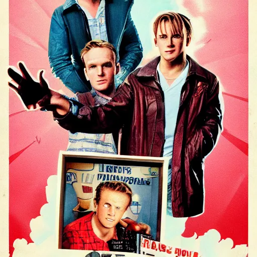 Image similar to a vintage McFly poster