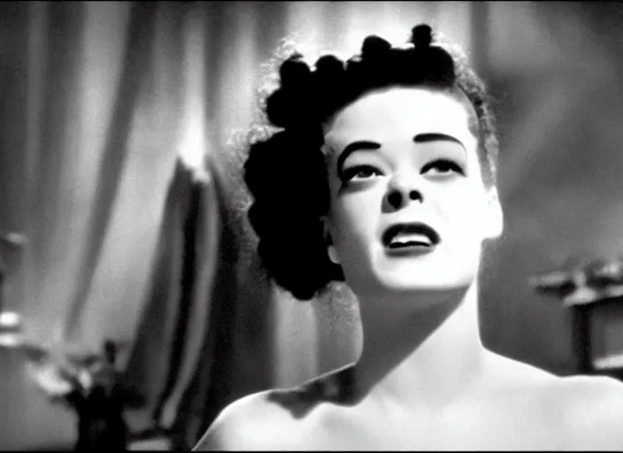 Image similar to bride of frankenstein ( 1 9 3 5 ) as a teen, still from john hughes movie sixteen candles