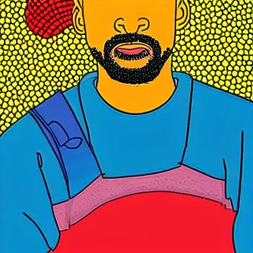 Image similar to Will Smith in The Simpsons TV Show, detailed, colourful masterpiece beautiful beautiful beautiful