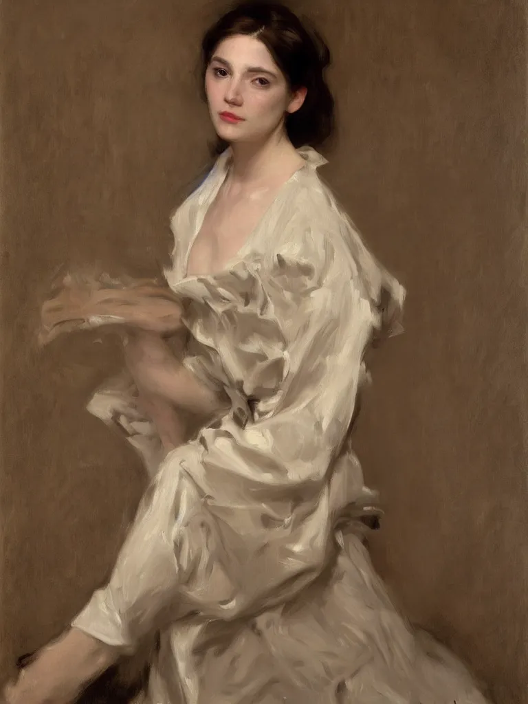Prompt: portrait of a woman, unreal engine, ultra hd, highly detailed by john singer sargent, trending on art - station