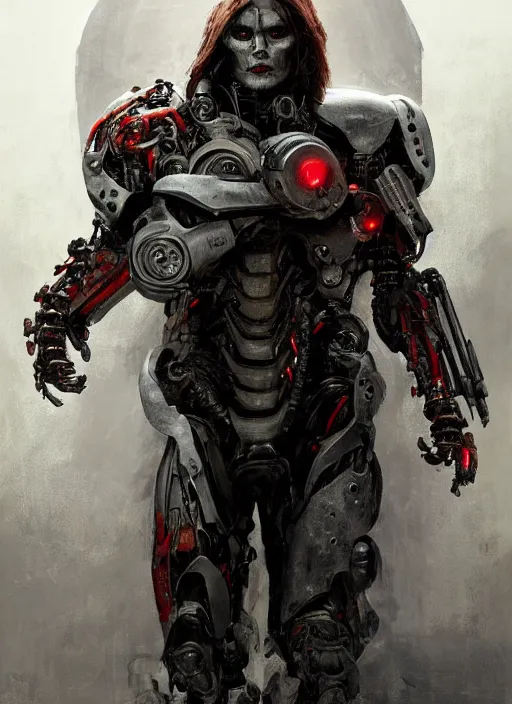 Prompt: johnny depp as victor stone, full body concept, cyborg, borg, strogg, face of a man, terminator, flesh, quake strogg, doom demon, wolfenstein, monstrous, powerful, symmetry, symmetrical, concept art by ruan jia and greg rutkowski