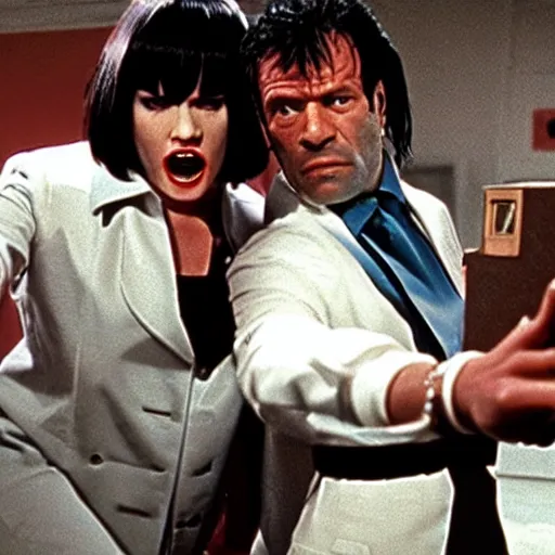 Image similar to What was inside the box in Pulp Fiction