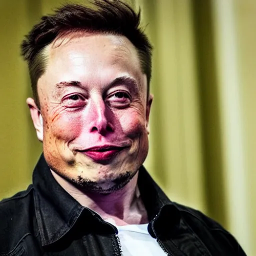 Prompt: A photo of Elon Musk after he becomes homeless and loses his wealth