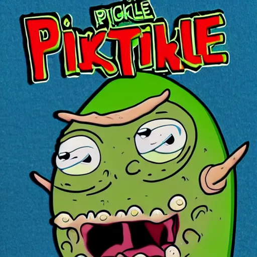 Image similar to pickle rick