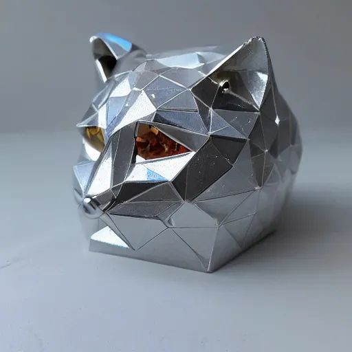 Prompt: diamond cat