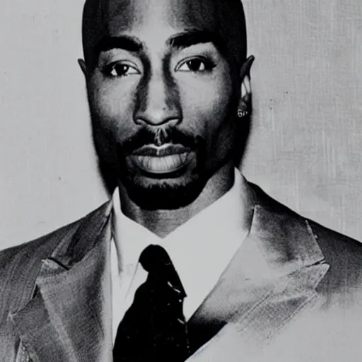 Prompt: tupac at age 5 0