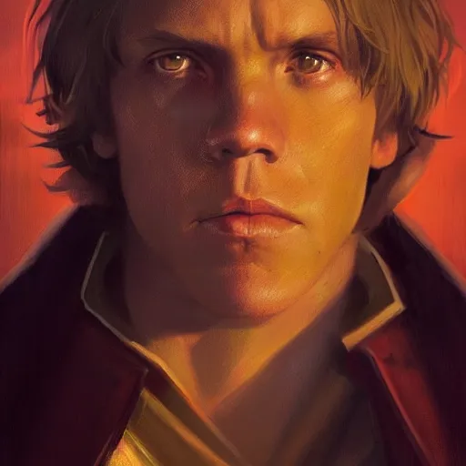 Image similar to portrait of a man by greg rutkowski, luke skywalker, star wars expanded universe, he is about 2 0 years old, highly detailed portrait, digital painting, artstation, concept art, smooth, sharp foccus ilustration, artstation hq