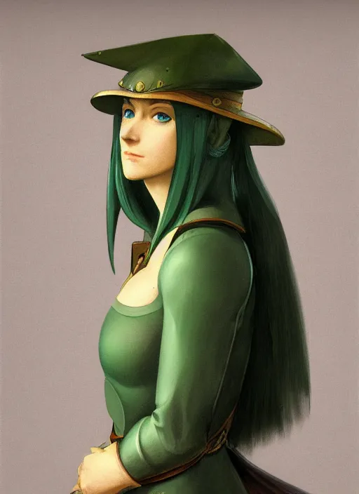 Prompt: portrait of nephenee from fire emblem, painted by caravaggio, trending on artstation, soft lighting, HD, sharp focus, intricate, masterpiece, concept art, character design