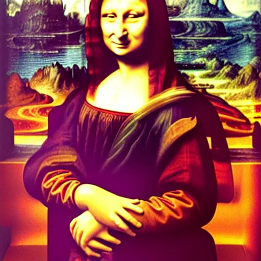 Image similar to Mr. Bean as the Mona Lisa by Leonardo da Vinci