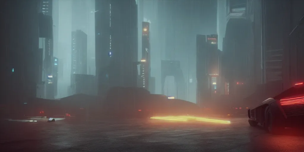 Prompt: environments inspired by Blade Runner 2049, octane render, detailed,