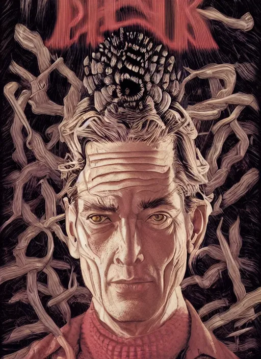 Prompt: Twin Peaks poster artwork by Michael Whelan and Tomer Hanuka, Karol Bak, Rendering of Coming from a perspective where much of my connection to my womanhood has been energized by rock and roll, I’ve found a strange beauty in even the most hideous worlds of noise, all of the most, skin-liquefier Luciferian garage sounds from scene from Twin Peaks, clean, full of details, by Makoto Shinkai and thomas kinkade, Matte painting, trending on artstation and unreal engine