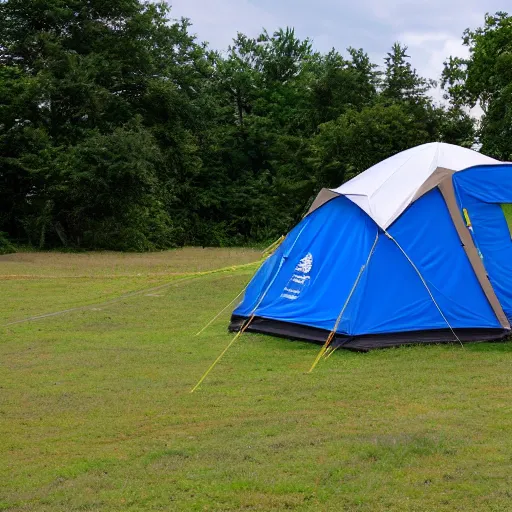 Prompt: this tent might be big Sam's