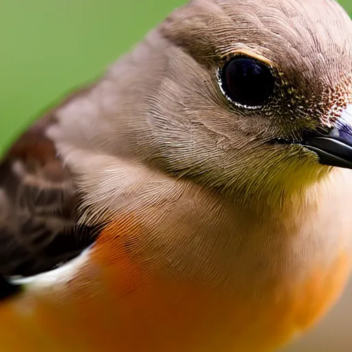 Image similar to quizzical bird stares ponderously at camera