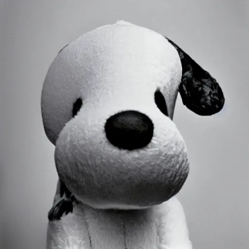 Prompt: candid portrait photograph of snoopy, taken by annie leibovitz