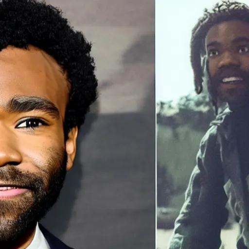 Prompt: Donald Glover as Spider-Man