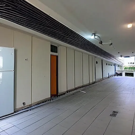 Image similar to a void deck in a hdb flat