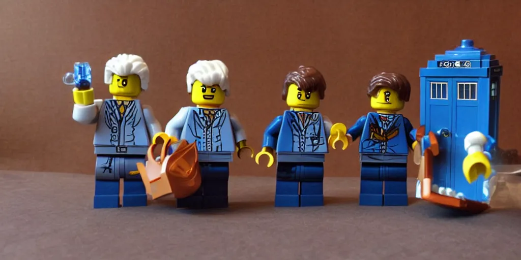 Prompt: doctor who Lego set