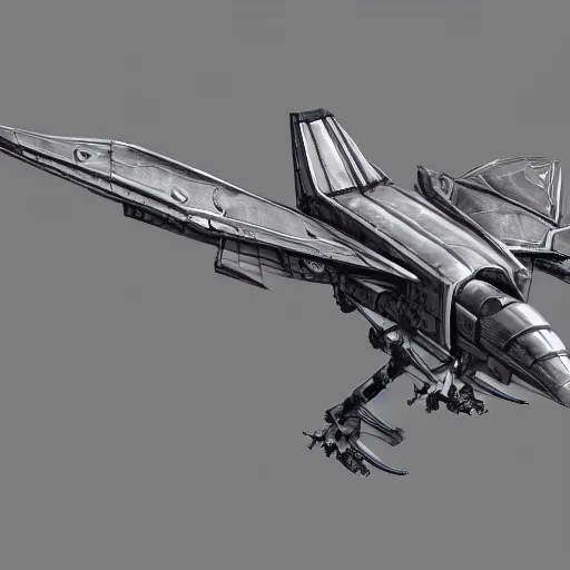 Prompt: a mechanized hawk with wings spread out, orthographic view, top down view, bottom view, side view, blueprints, mecha, jet fighter, space shuttle, robotic, highly detailed, artstation, super realistic, unreal engine