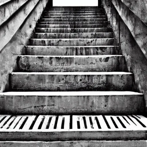 Prompt: stairway to hell