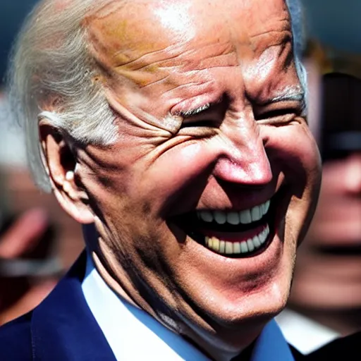 Image similar to joe biden laughing as planes leave afghanistan,