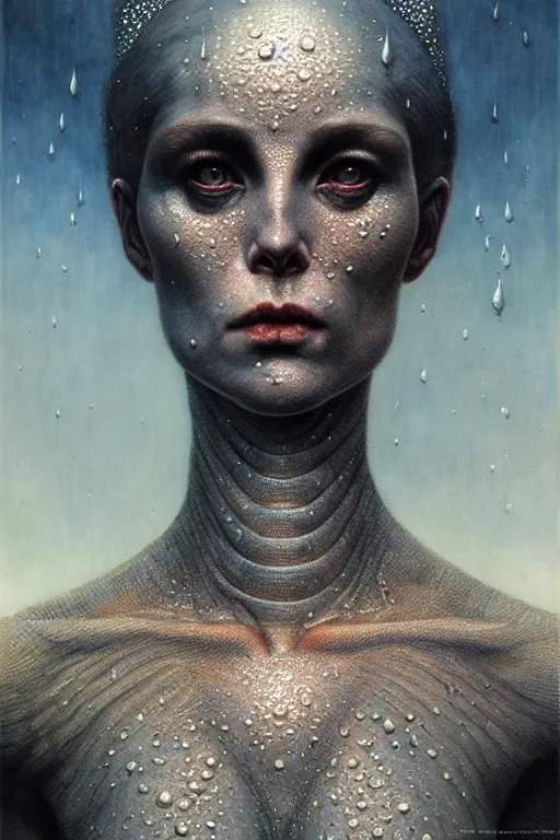 Prompt: gorgeous lilith the mother of all monsters, destroyer of worlds, diamond! eyes, raining ash & smoke, fine art masterpiece, highly detailed dino valls wayne barlowe machiej kuciara, dramatic lighting, long shot, wide angle, uhd 8 k, sharp focus