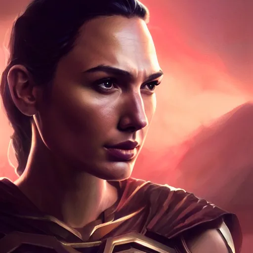 Prompt: a potrait of Gal Gadot as Kryptonian by Greg Rutkowski, Sung Choi, Mitchell Mohrhauser, Maciej Kuciara, Johnson Ting, Maxim Verehin, Peter Konig, Zack Snyder, 8k photorealistic, cinematic lighting, HD, high details, dramatic, trending on artstation, full body shot