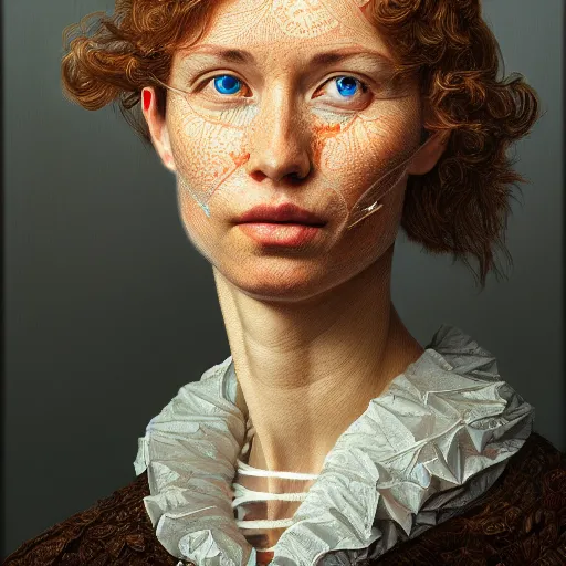 Image similar to highly detailed intricate masterpiece portrait painting of a scientist, sharp focus, award - winning, trending on artstation.