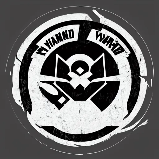 Prompt: a logo for Wu Tang Yutani