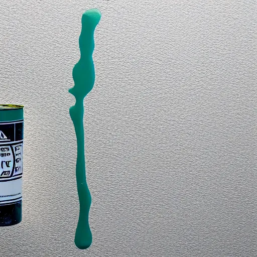 Image similar to can of paint, minimal, modern