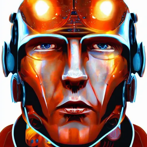 Image similar to Cyborg Putin, futuristic art, digital art, high quality