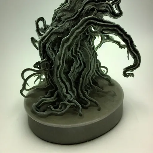 Image similar to tendril aquarium creature dark and murky