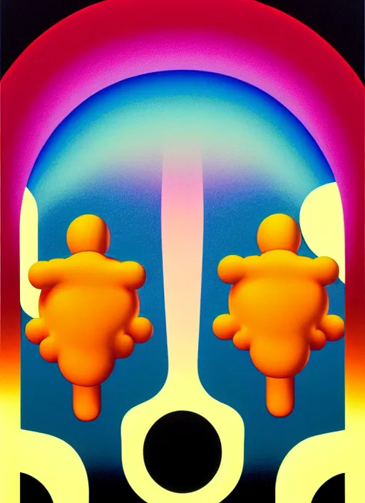 Image similar to hate by shusei nagaoka, kaws, david rudnick, airbrush on canvas, pastell colours, cell shaded, 8 k