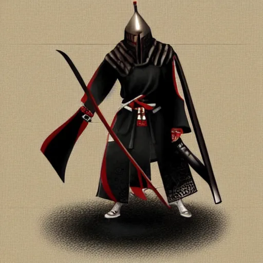 Image similar to samurai templar