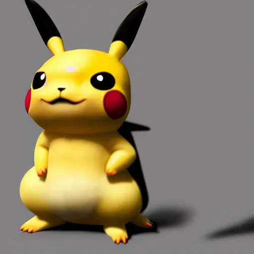 Image similar to photography of a realistic pikachu animal, 8 k, cinematic lighting, natural background, trending on artstation, pokemon