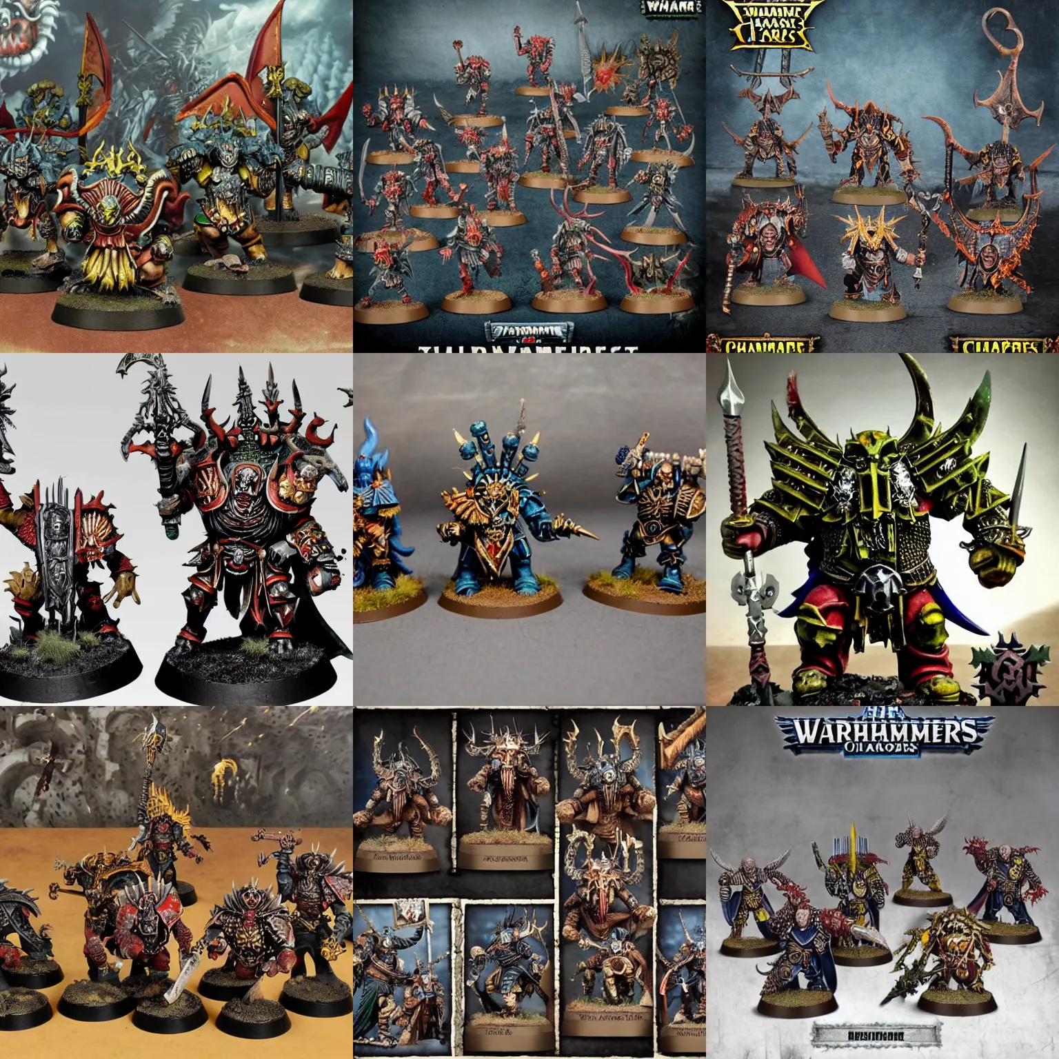 warhammer 40k chaos gods