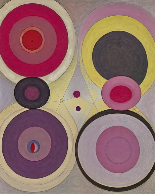 Image similar to blossoming rhythm, imperil, by hilma af klint, moebius, laurie greasly