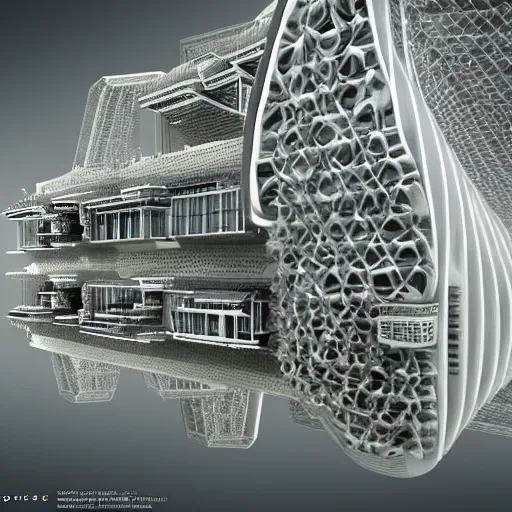 Prompt: highly advanced futurescape, intricate, high detailed, superstructures, elegant architecture ::