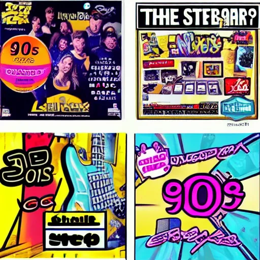 Image similar to The 90s Starter Pack