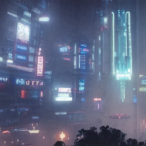 Prompt: live blade runner city in 3d
