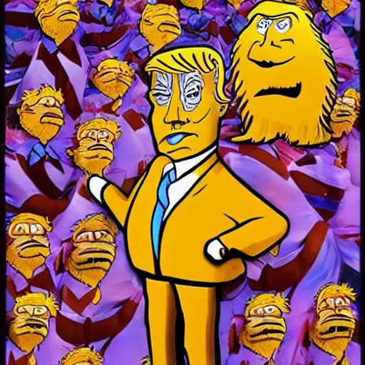 Image similar to Donald Trump as the Lorax