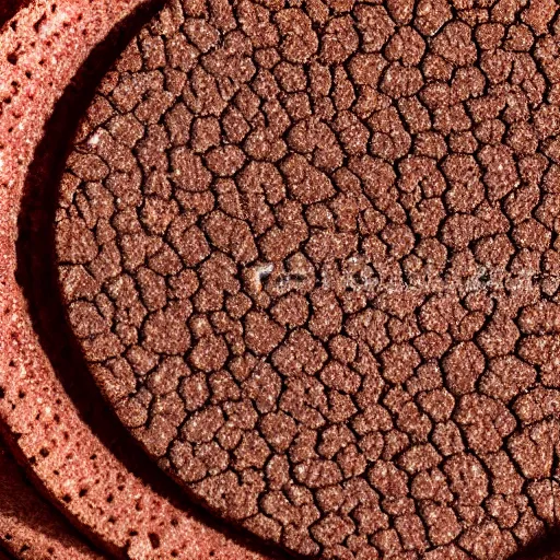 Image similar to macro shot of silicon sponge, 8 k resolution, professional food photography, studio lighting, sharp focus, center frame, hyper - detailed