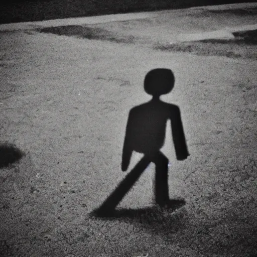 Image similar to scary figure by the playground grainy photo