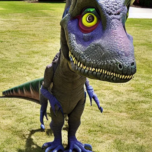 Prompt: photo hybrid of between a dinosaur and a swiffer, cosplay, ultra detailed, 3 2 k, coupon.