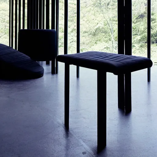 Image similar to the ufo stool by tadao ando