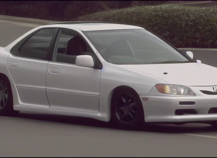 Image similar to DC2 Acura Integra Type R driving though office. The Office tv show 2005 scene still frame